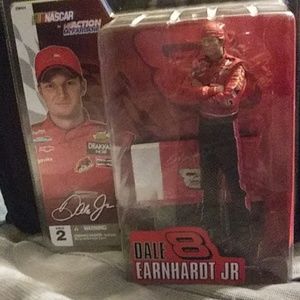 NASCAR action figure bit down